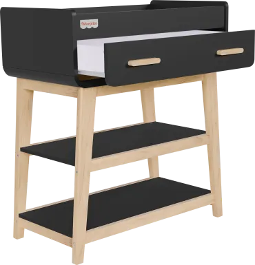 Kids Velqui Black Changing Table
