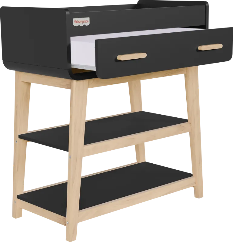 Kids Velqui Black Changing Table