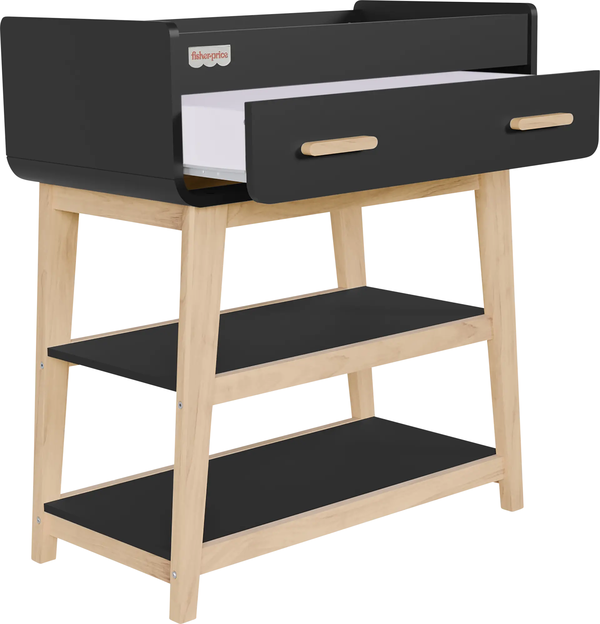 Kids Velqui Black Changing Table