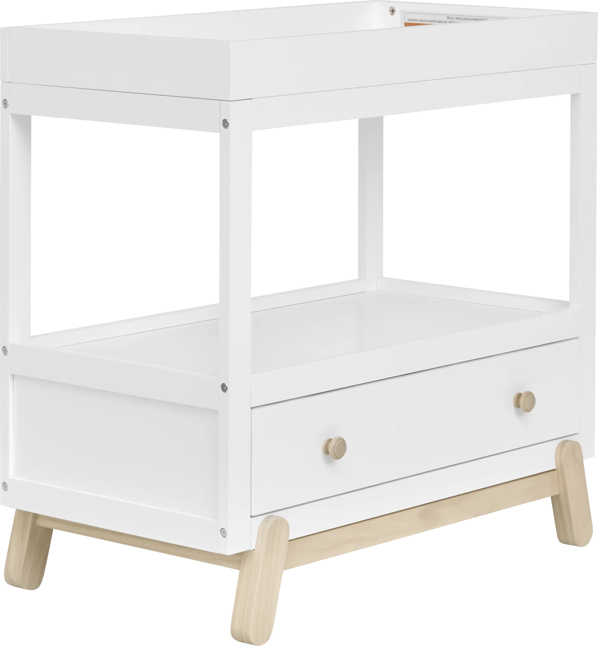 Kids Salvra White Changing Table - Image 1