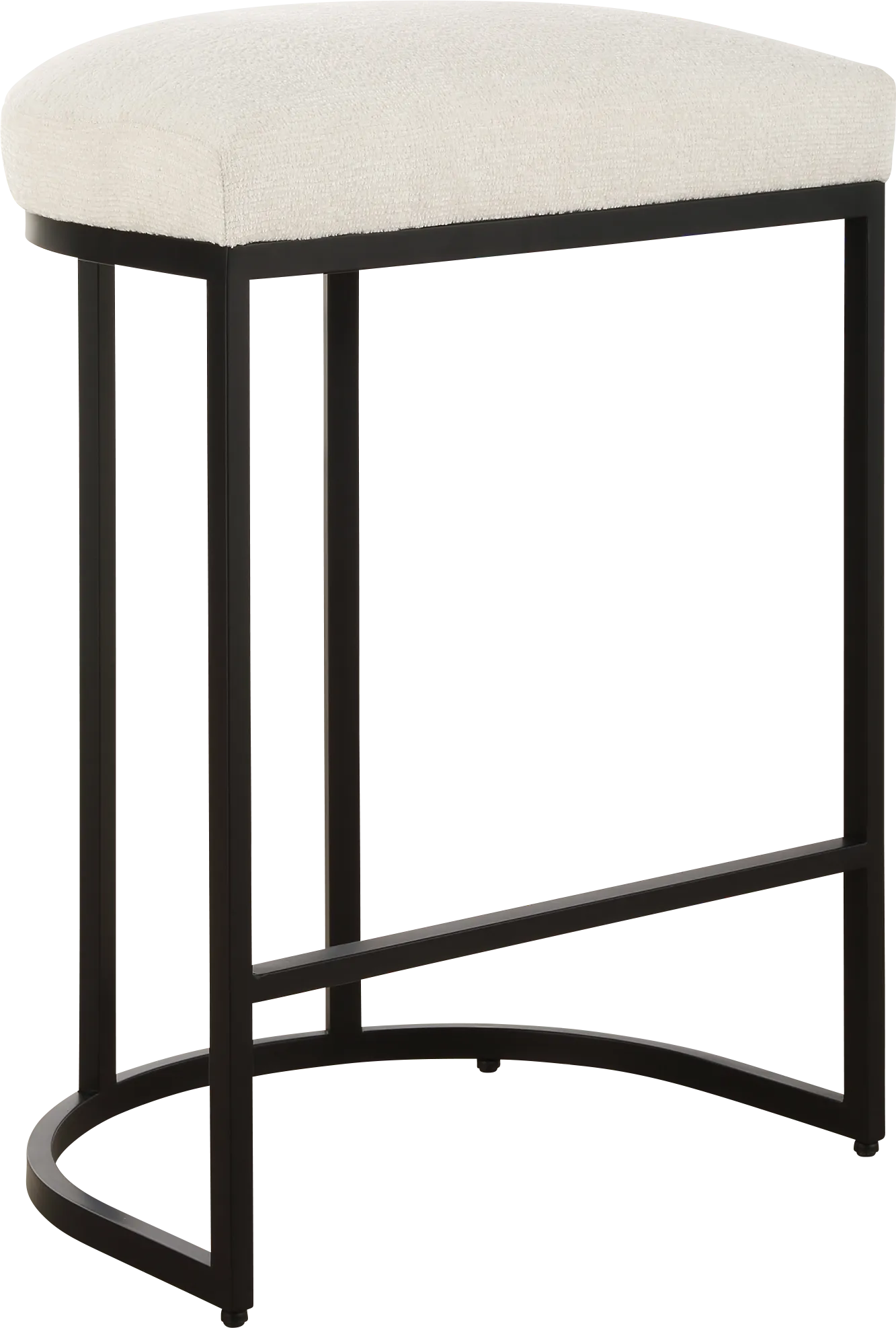 Jimin White Counter Stool