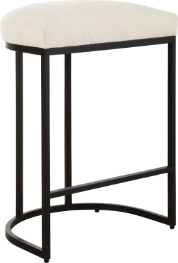 Jimin White Counter Stool