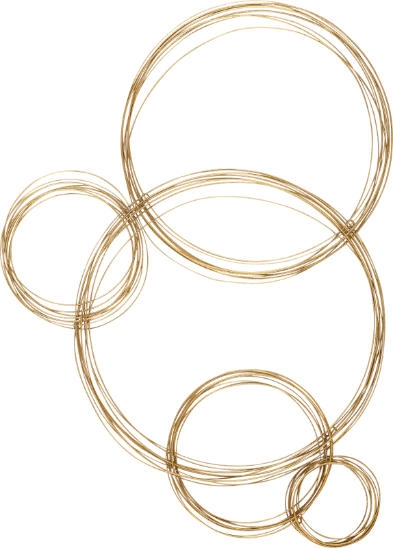 Reiqec Gold Wall Decor