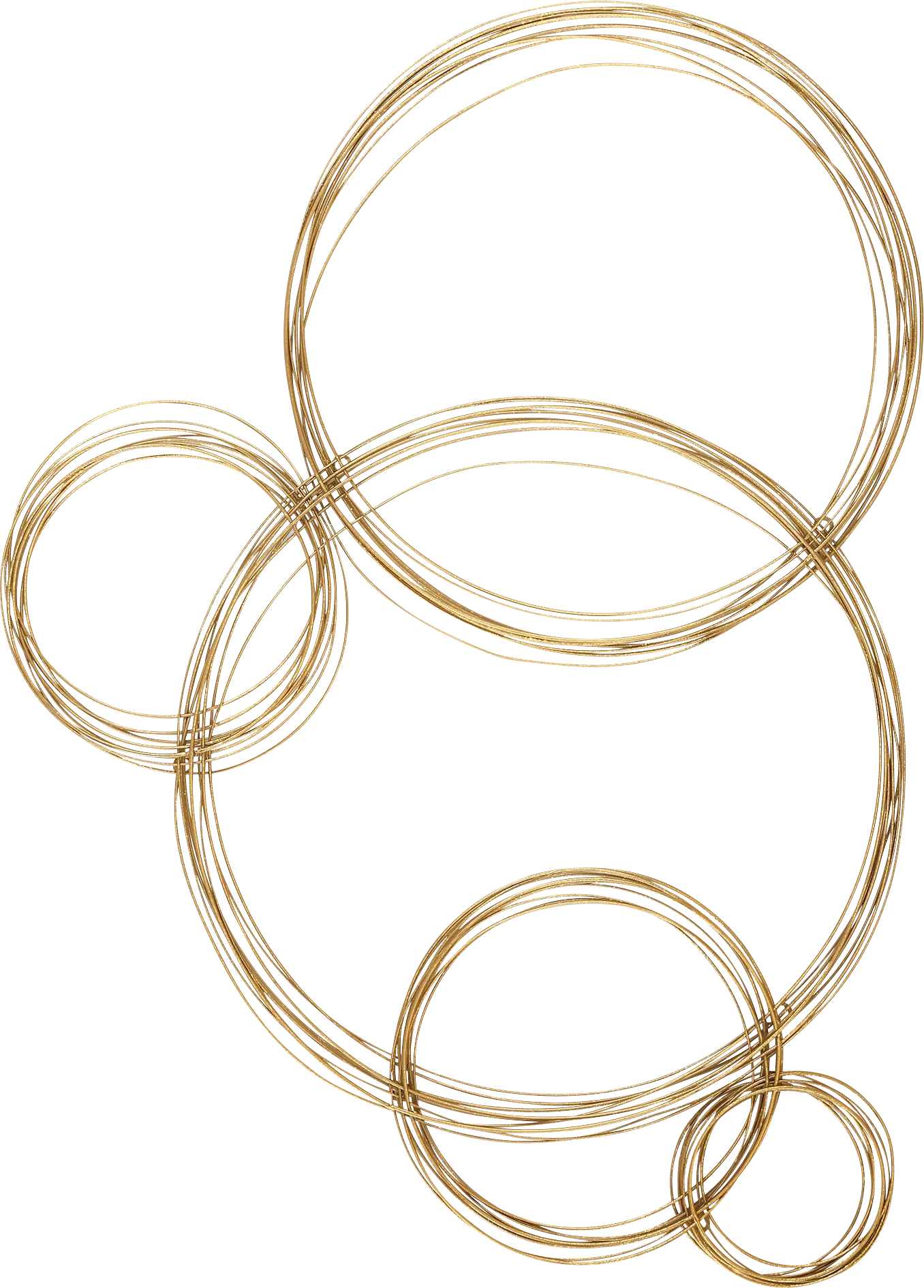 Reiqec Gold Wall Decor