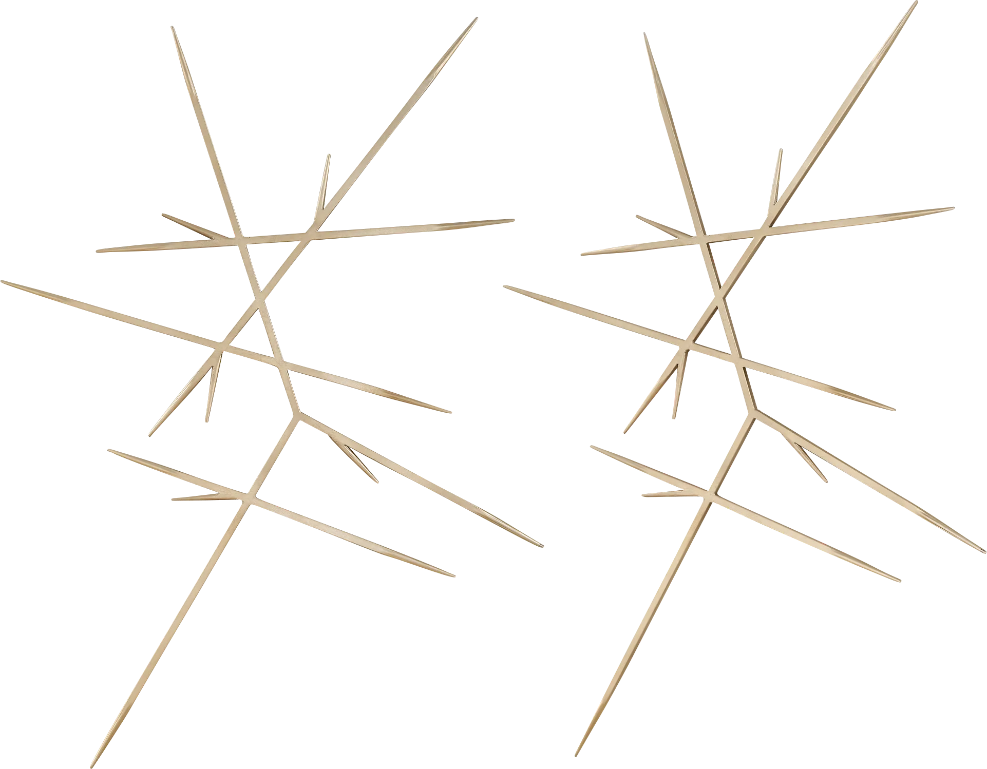 Droic Silver Wall Decor, Set of 2