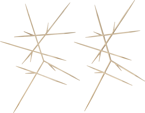 Droic Silver Wall Decor, Set of 2