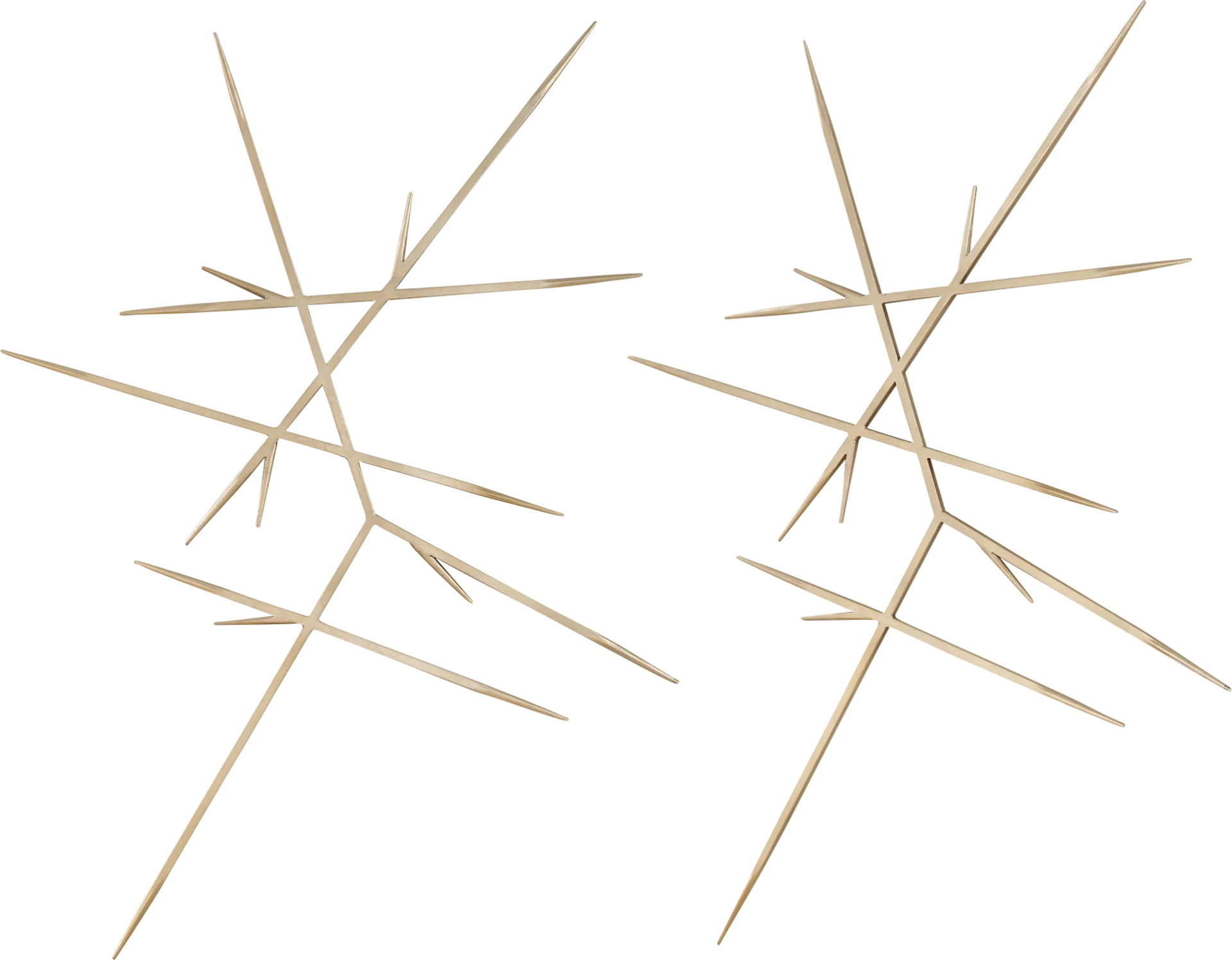 Droic Silver Wall Decor, Set of 2 - Image 1