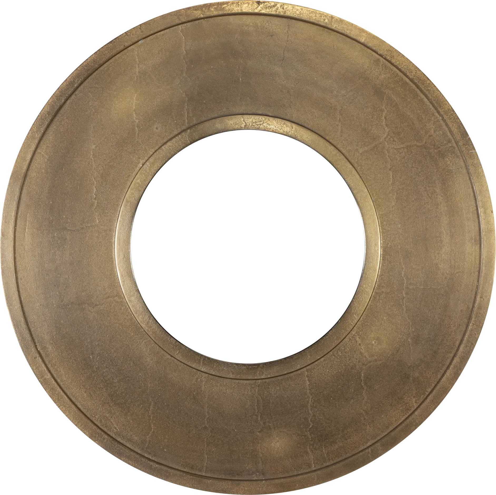 Echud Gold Wall Mirror - Thumbnail - Image 1