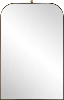 Ovloa Gold Wall Mirror