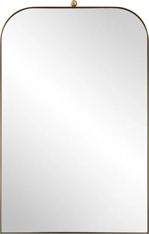 Ovloa Gold Wall Mirror