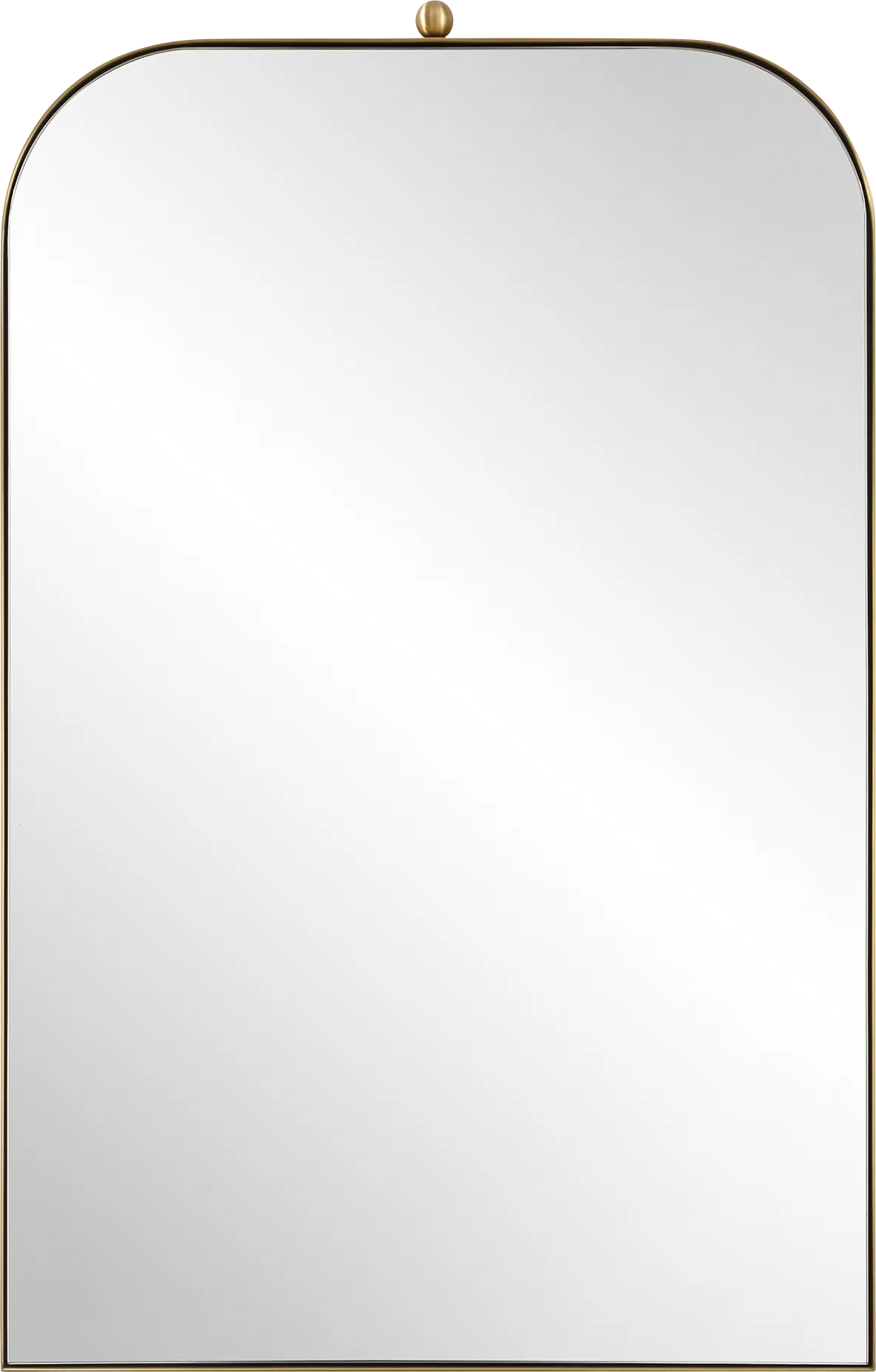 Ovloa Gold Wall Mirror - Image 1