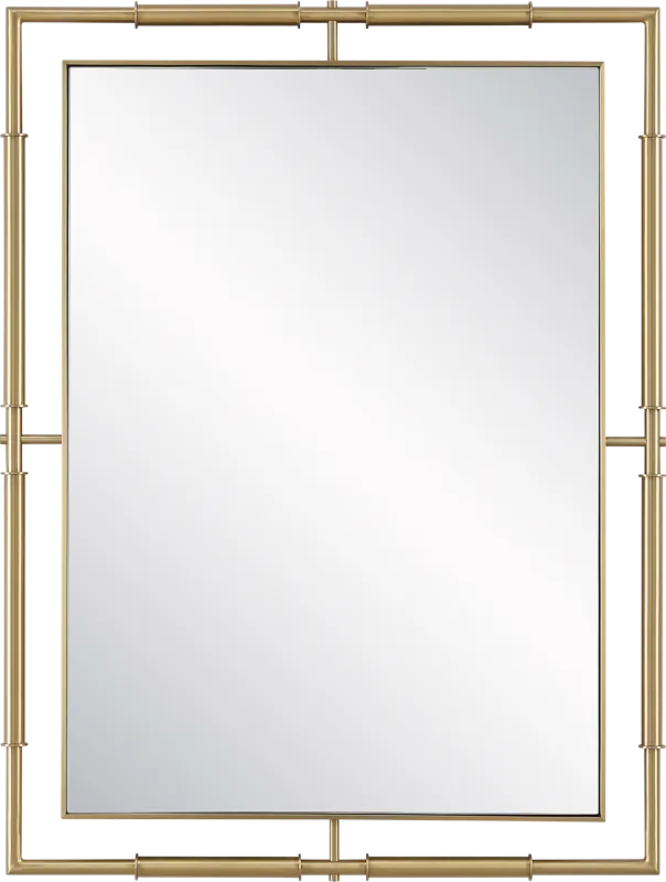 Grortir Gold Wall Mirror