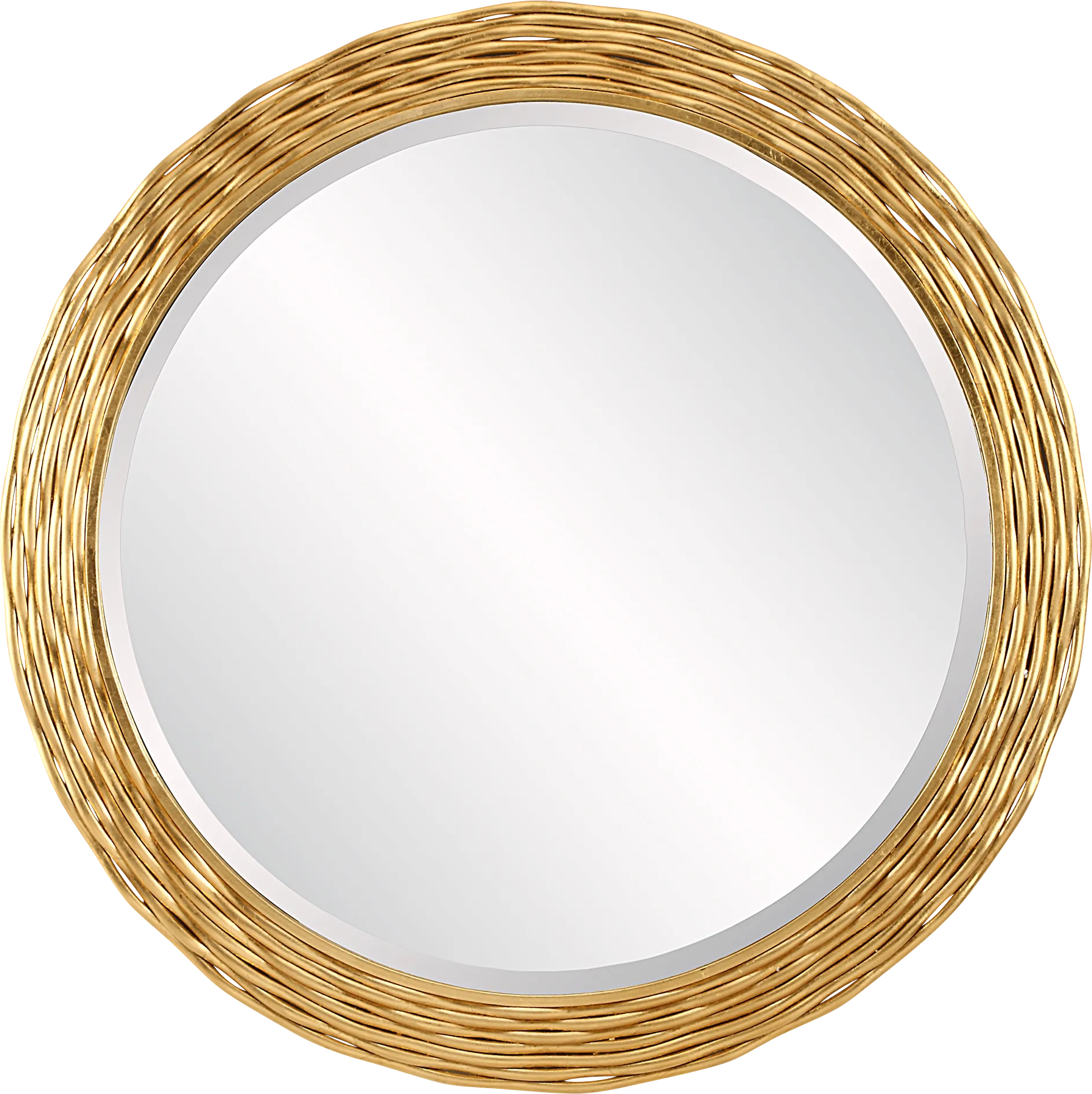 Yaishis Gold Wall Mirror - Image 1