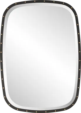 Clecteod Black Wall Mirror