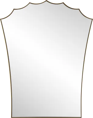 Yayaish Gold Wall Mirror