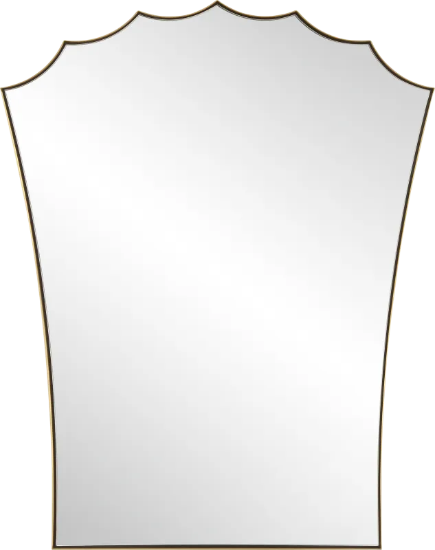 Yayaish Gold Wall Mirror