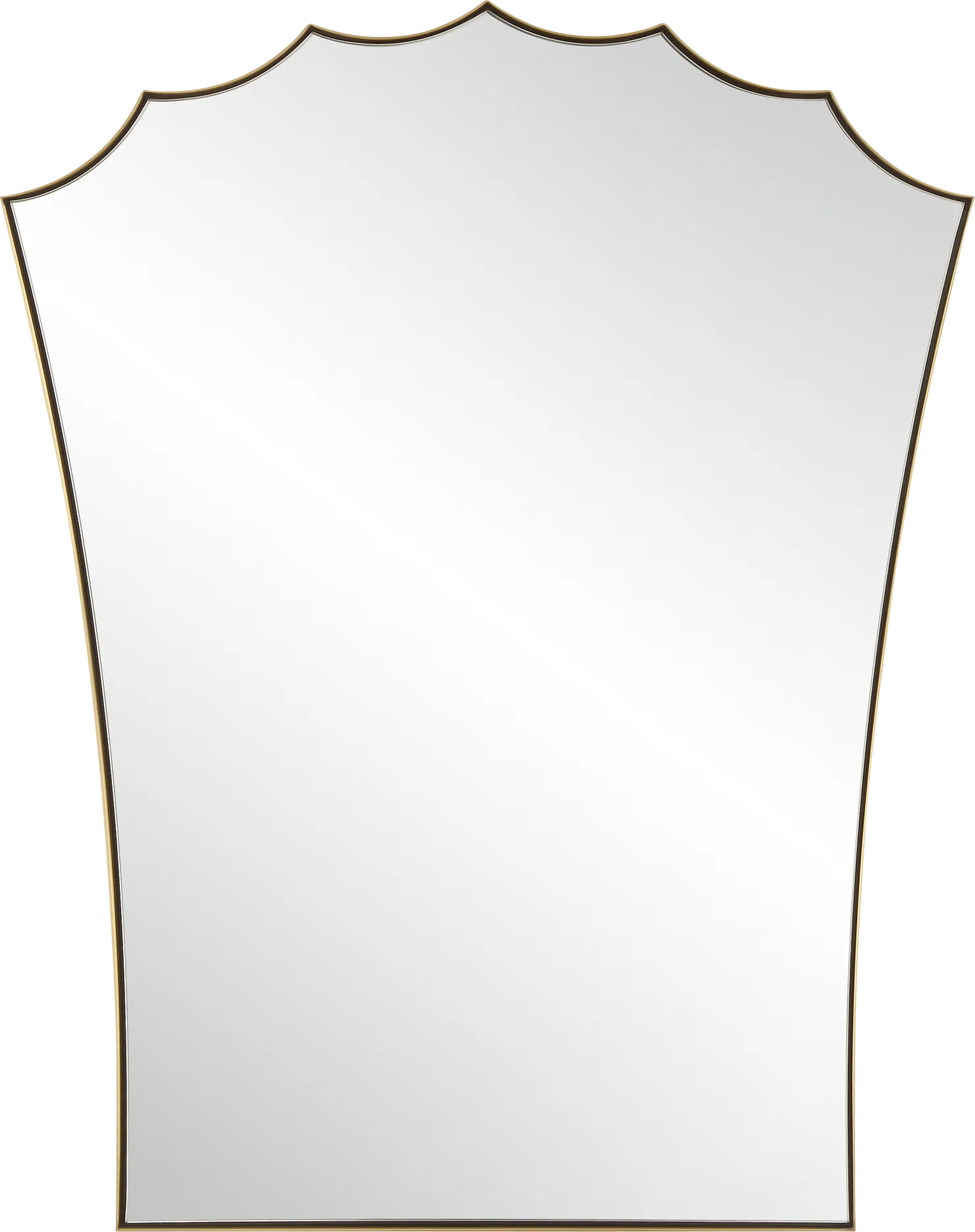 Yayaish Gold Wall Mirror - Image 1