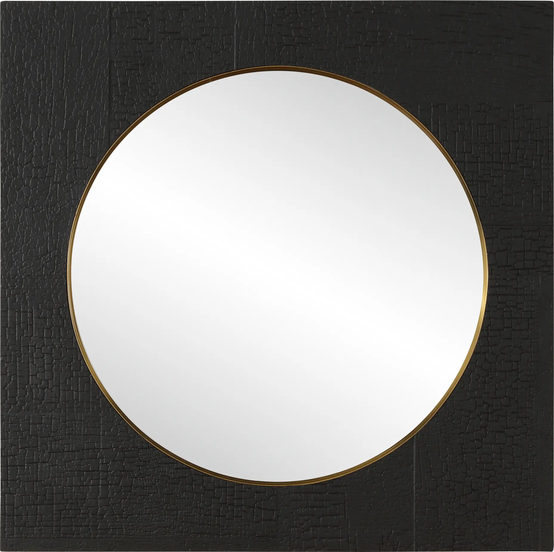 Serdag Black Wall Mirror
