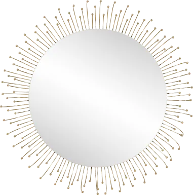 Azeips Gold Wall Mirror