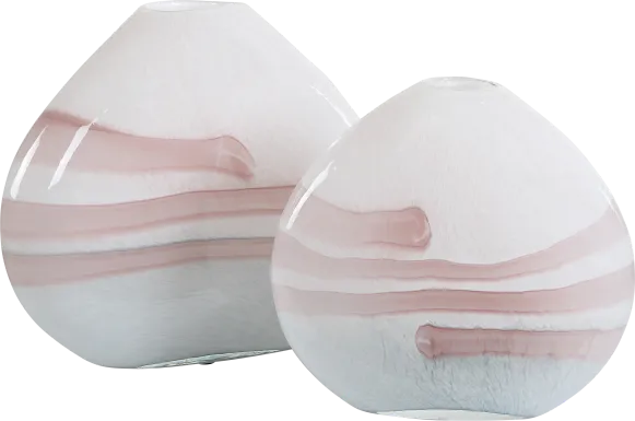 Srekliu Blush Vase, Set of 2