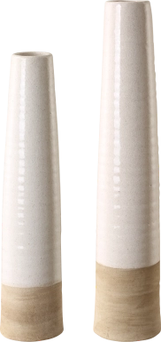 Imoblus White Vase, Set of 2