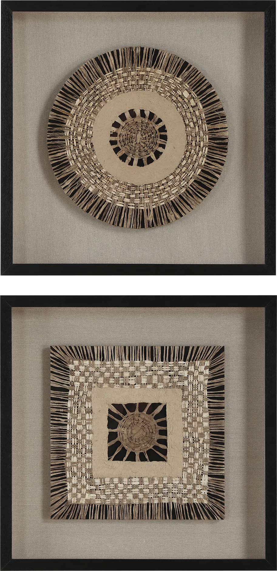 Paog Brown Shadow Box, Set of 2 - Thumbnail - Image 1