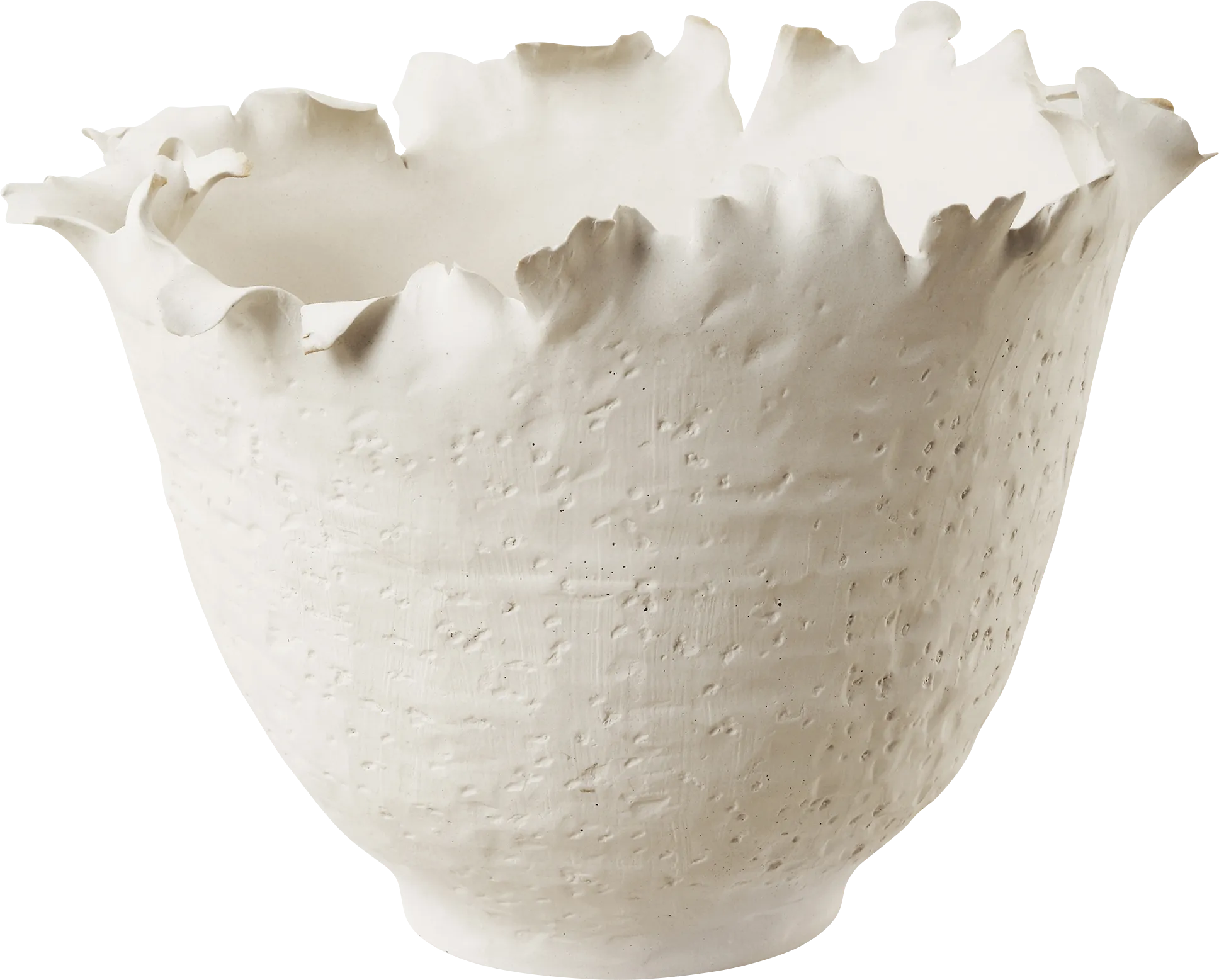 Strecis Off White Tall Bowl - Thumbnail - Image 1