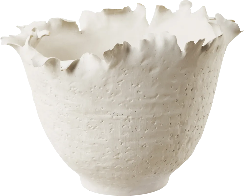 Strecis Off White Tall Bowl