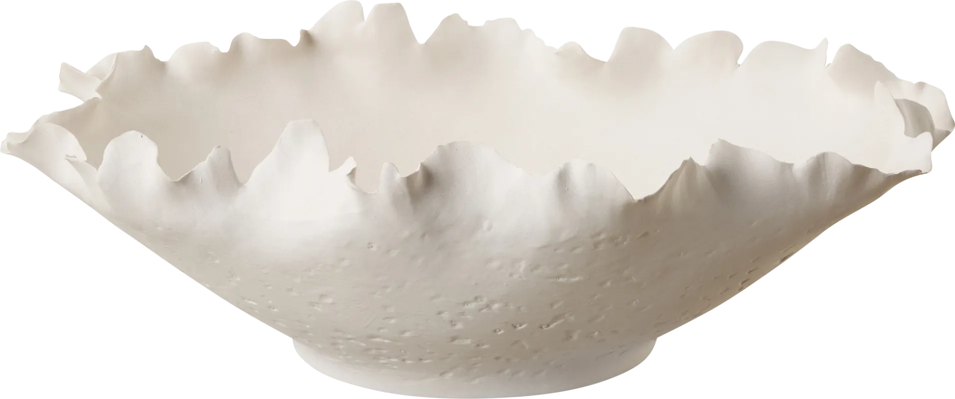 Streics Off White Short Bowl
