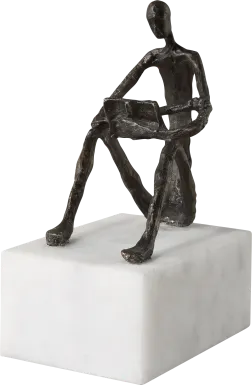 Baiph Dark Brown Sculpture