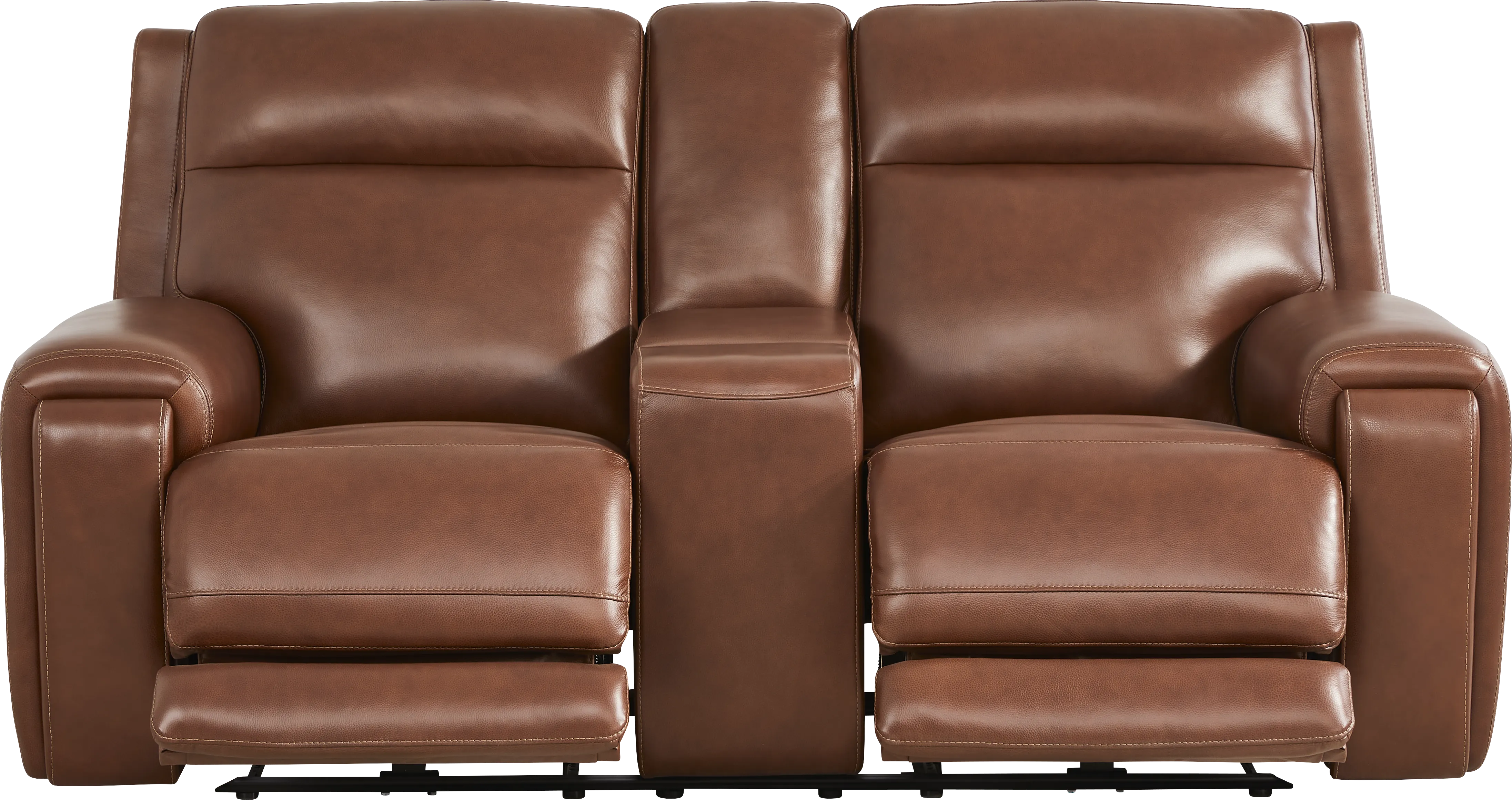 Hammond Park Brown Leather 3 Pc Triple Power Reclining Living Room - Thumbnail - Image 5