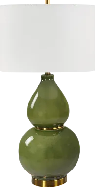 Michaux Trail Green Lamp