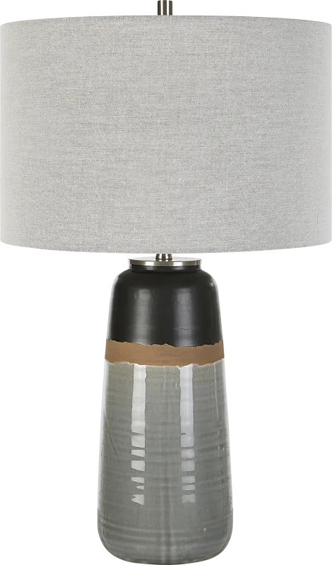 Norwood Valley Gray Lamp