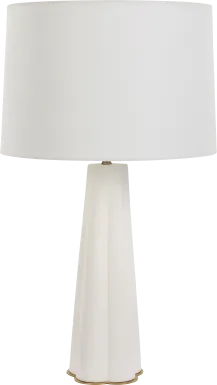 Orme Shade White Lamp