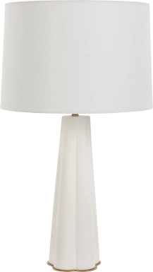 Orme Shade White Lamp