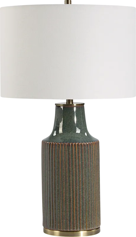 Rios Street Green Lamp