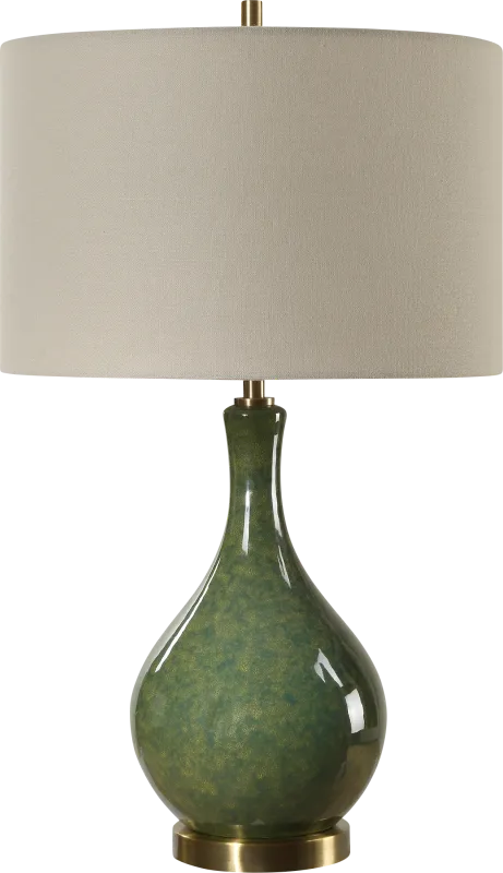 Sidonia Cay Green Lamp