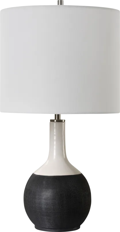 Thatch Avenue Black Lamp