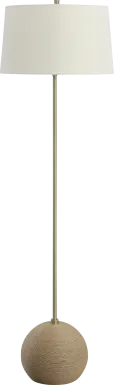 Jaywood Oaks Brass Floor Lamp