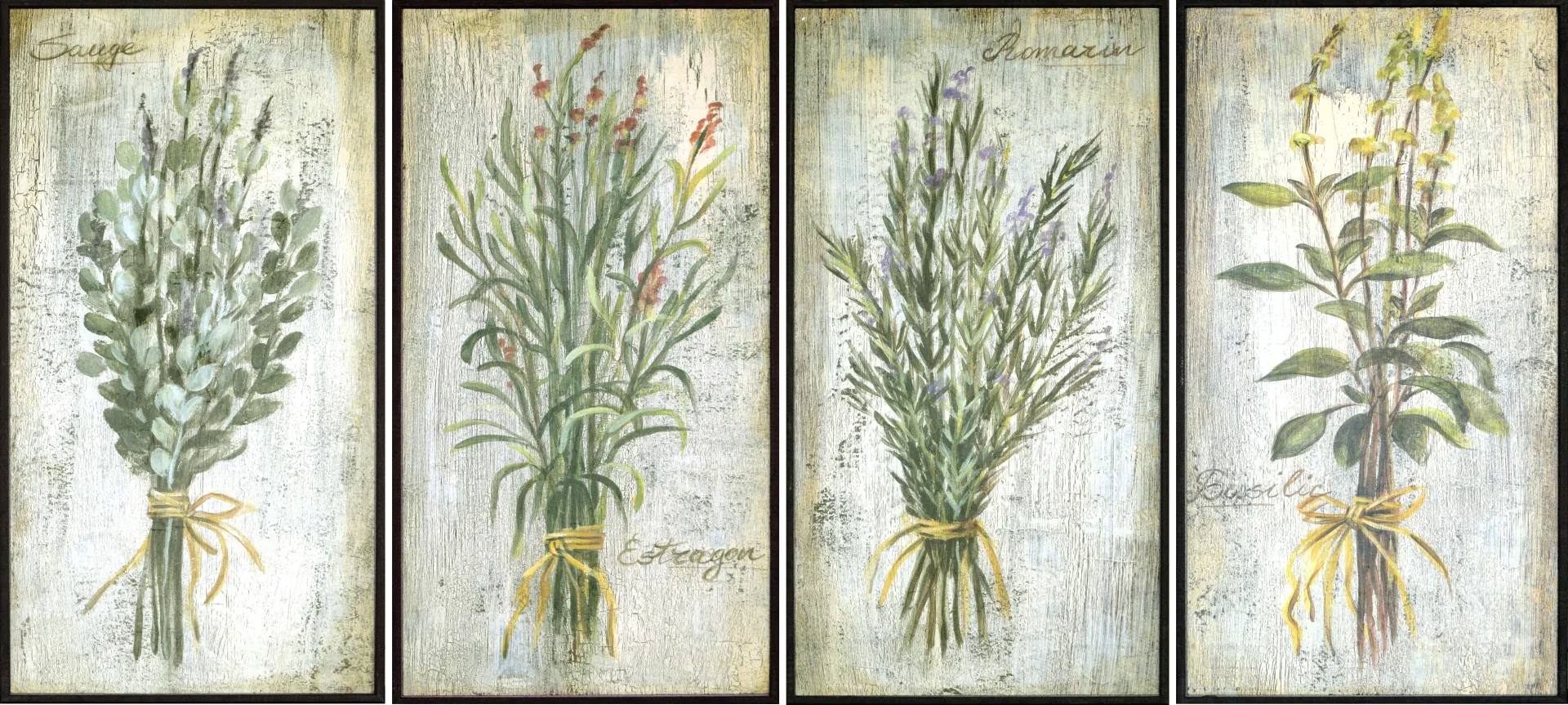 Casual Herbs Set of 4 Artwork - Image 1