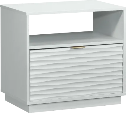 Caxambas White Nightstand