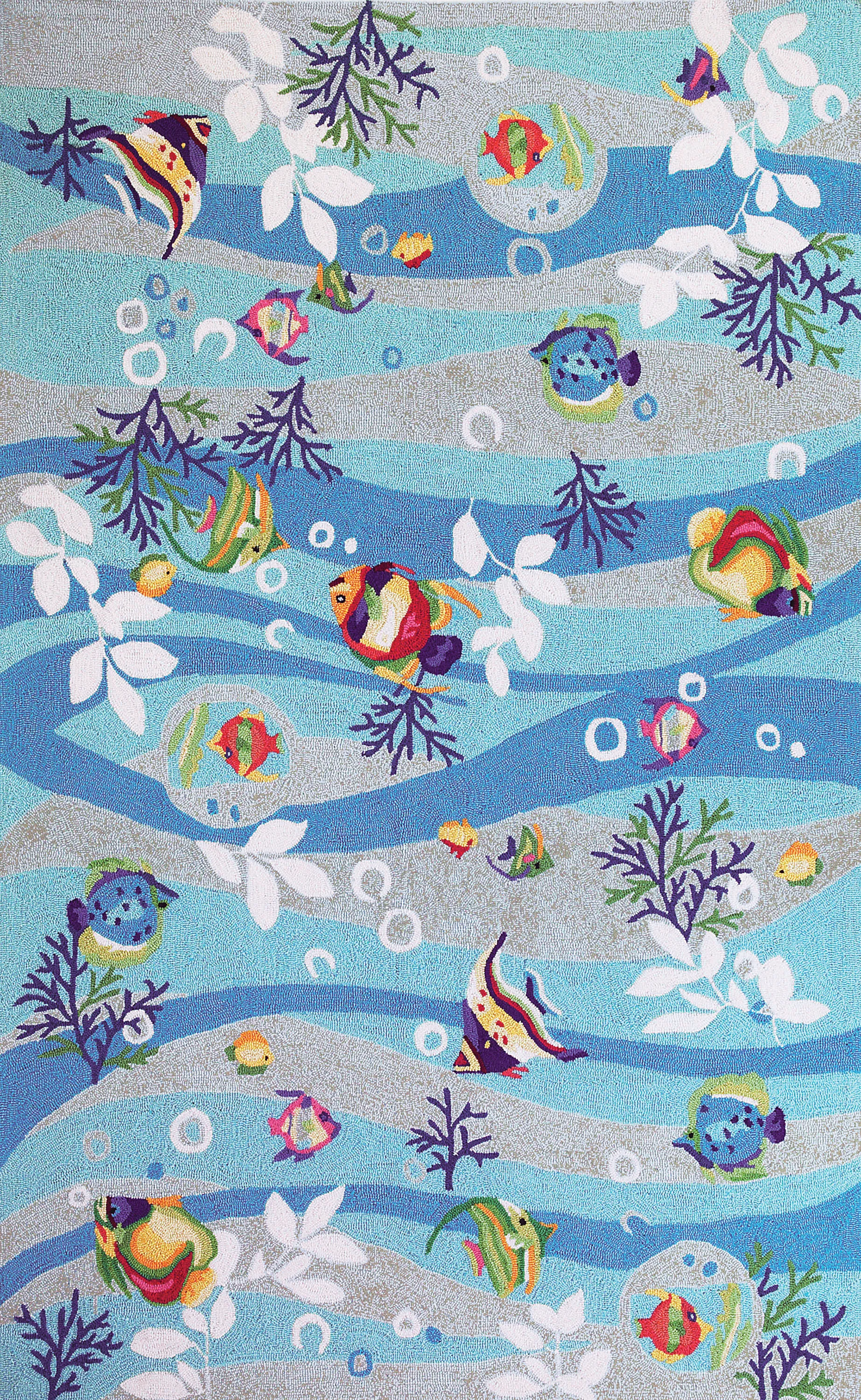 Dover Port Blue 7'6 x 9'6 Rug - Image 1