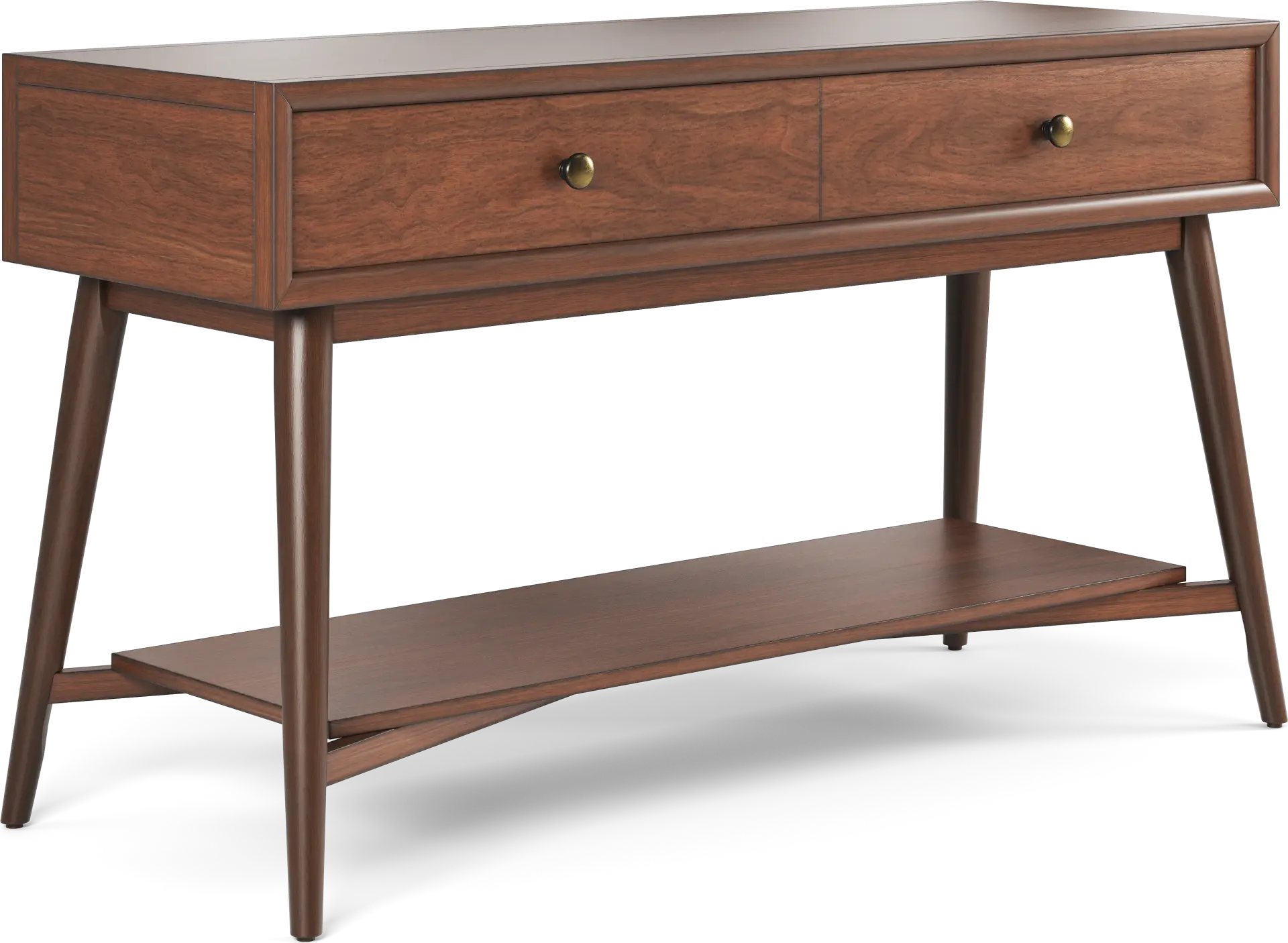 Greyson Brown Cherry Finish Sofa Table