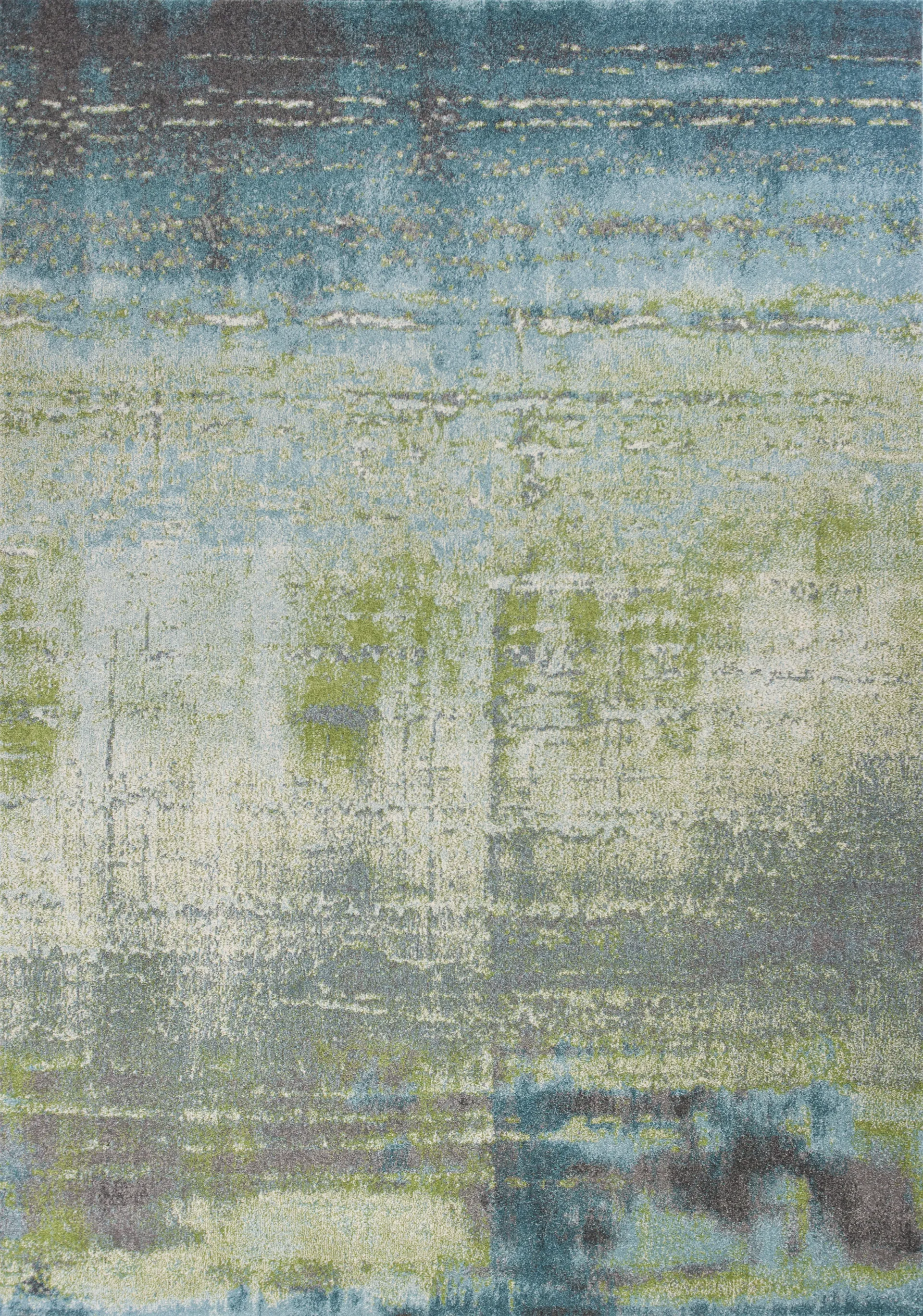 Burchfield Blue 5'3 x 7'7 Rug - Image 1