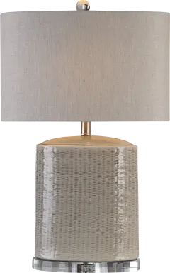 Barkington Gray Lamp