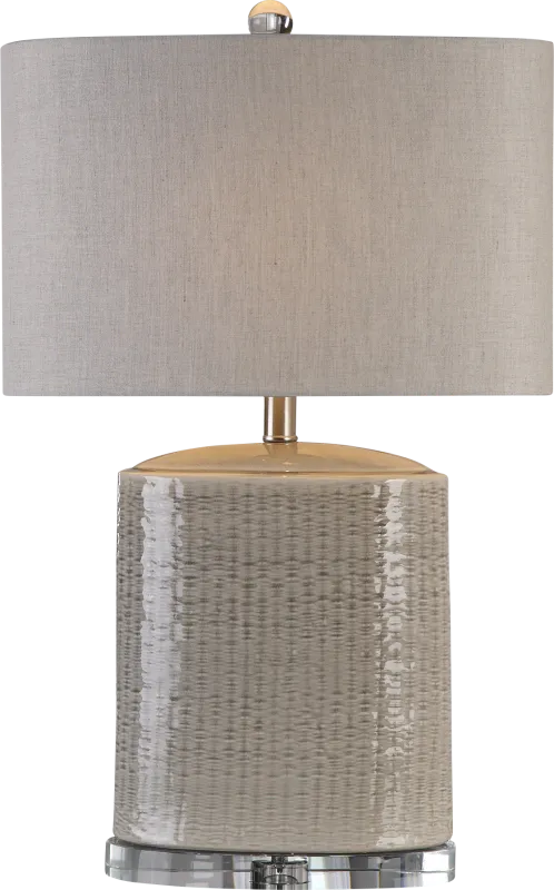 Barkington Gray Lamp