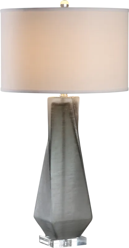 Branham Cove Gray Lamp