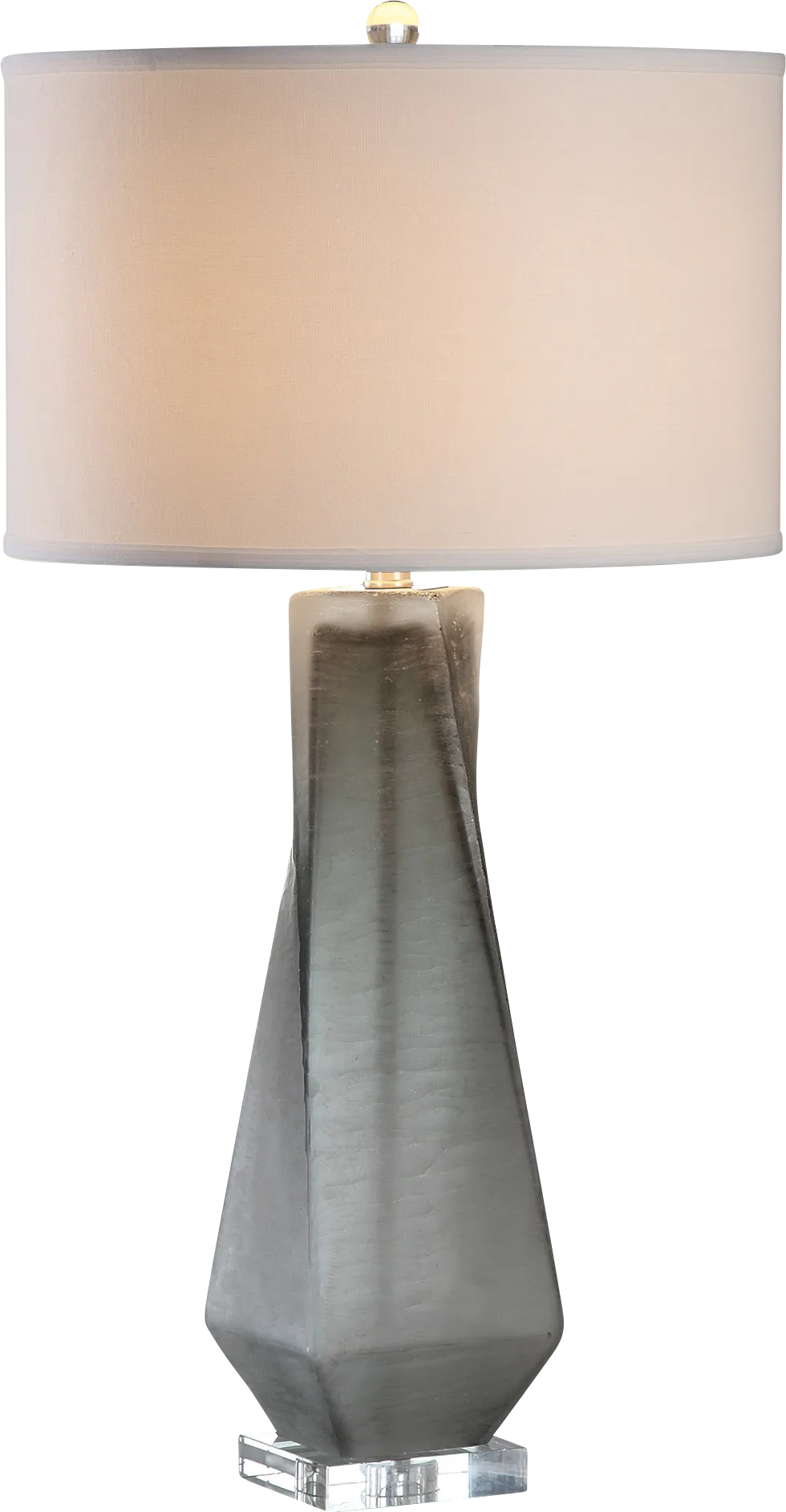 Branham Cove Gray Lamp - Image 1