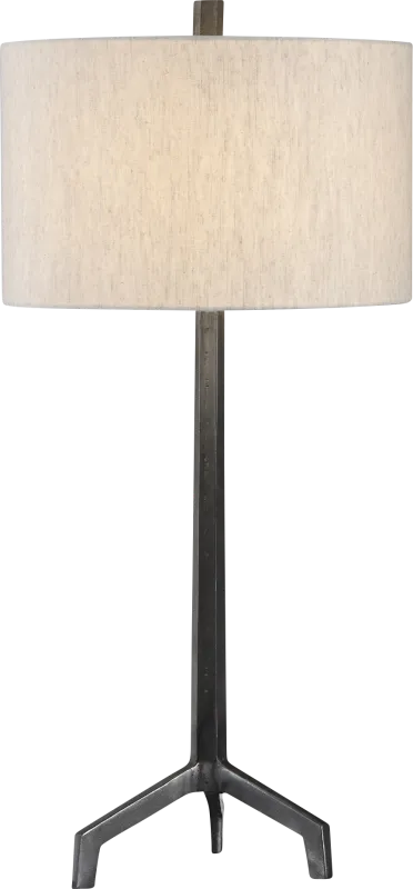 Brookwood Cove Silver Lamp