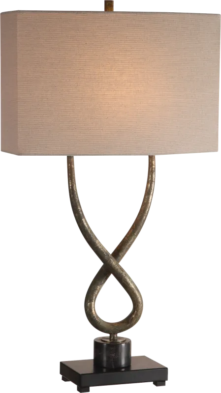 Carol Ann Way Silver Lamp